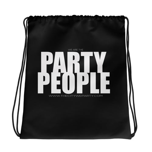 PARTY PEOPLE Drawstring Bag