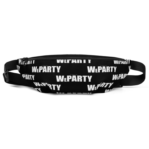 WE PARTY BLK Fanny Pack