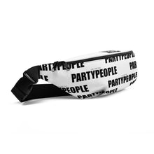 Load image into Gallery viewer, PARTY PEOPLE WHT Fanny Pack