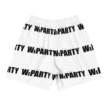 Load image into Gallery viewer, WE PARTY WHT Men&#39;s Athletic Long Shorts