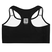Load image into Gallery viewer, PARTY PEOPLE BLK Sports Bra