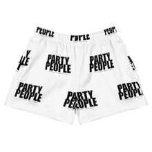 Load image into Gallery viewer, PARTY PEOPLE WHT Women&#39;s Athletic Short Shorts