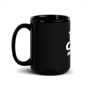 THE C.I.T.Y. Black Glossy Mug
