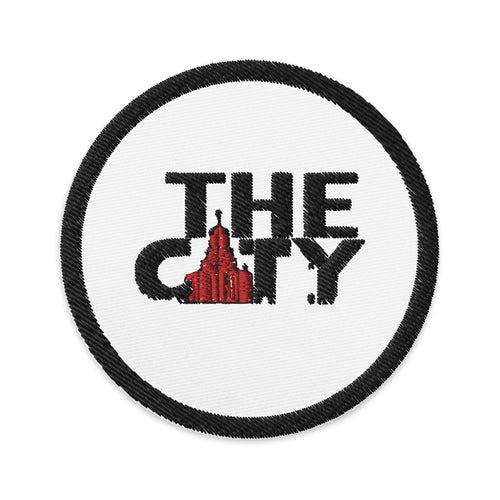 THE CITY WHT Embroidered patch