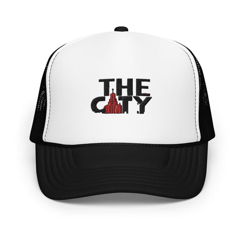 THE CITY WHT Foam trucker hat