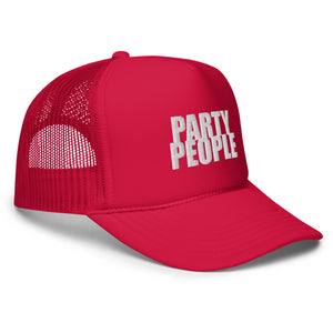 PARTY PEOPLE Foam trucker hat ( 2 COLORS )