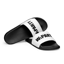 Load image into Gallery viewer, WE PARTY Men’s slides ( 2 COLORS )
