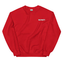 Load image into Gallery viewer, WE PARTY Embroidery Unisex Sweatshirt ( 3 COLORS )