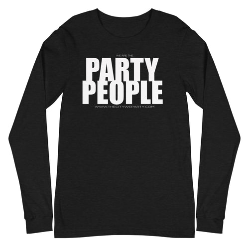 PARTY PEOPLE Long Sleeve Tee (3 COLORS)