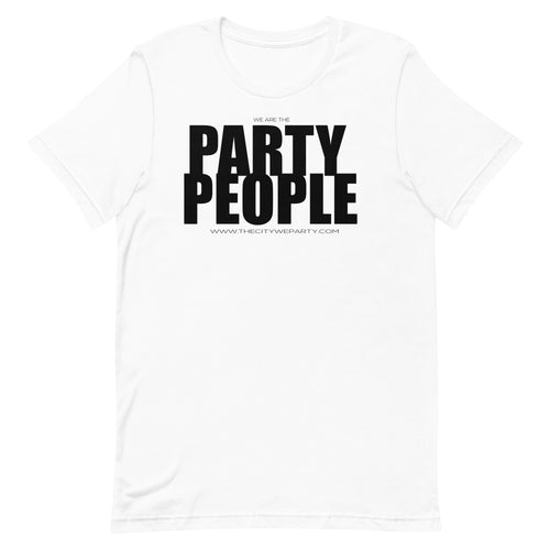 PARTY PEOPLE WHT Short Sleeve Tee