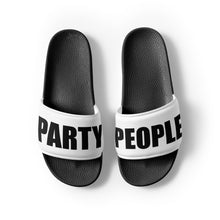 Load image into Gallery viewer, PARTY PEOPLE Women&#39;s slides ( 2 COLORS )