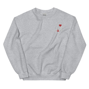 I LOVE THE C.I.T.Y. Embroidery Unisex Sweatshirt ( 4 COLORS )