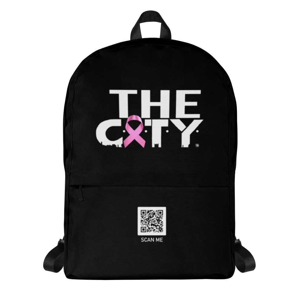 THE C.I.T.Y. Breast Cancer Awareness BLK Backpack