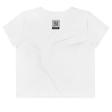 Load image into Gallery viewer, I LOVE THE C.I.T.Y. WHT Print Crop Tee