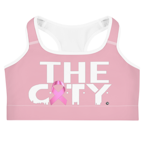 THE C.I.T.Y. Breast Cancer Awareness PNK Sports Bra