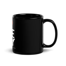 Load image into Gallery viewer, I LOVE THE CITY Black Glossy Mug WS