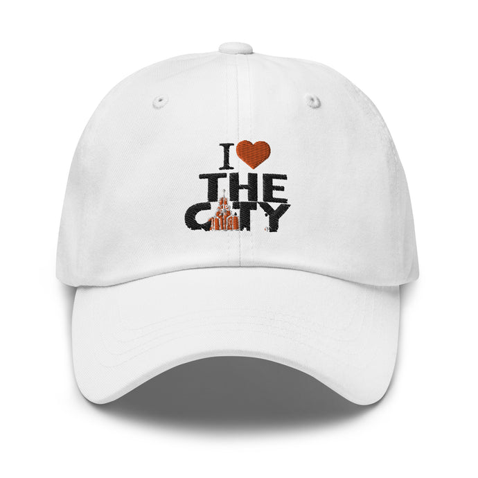 I LOVE THE C.I.T.Y. WHT Dad hat