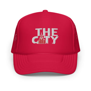 THE CITY Foam trucker hat ( 2 COLORS )