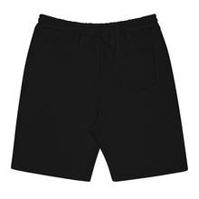 Load image into Gallery viewer, THE C.I.T.Y. Breast Cancer Awareness Embroidery BLK Men&#39;s Fleece Shorts