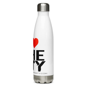 I LOVE THE CITY Stainless Steel Water Bottle