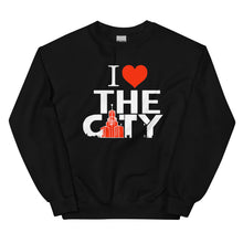 Load image into Gallery viewer, I LOVE THE C.I.T.Y. Unisex Sweatshirt (3 COLORS)