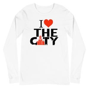 I LOVE THE C.I.T.Y. WHT Long Sleeve Tee