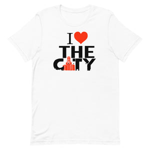 I LOVE THE C.I.T.Y. WHT Short Sleeve Tee