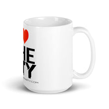 Load image into Gallery viewer, I LOVE THE CITY White glossy mug WS