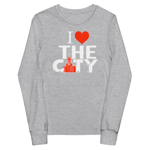 I LOVE THE C.I.T.Y. Youth long sleeve tee ( 2 COLORS )