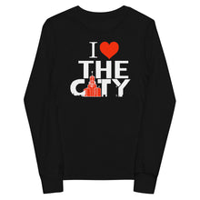 Load image into Gallery viewer, I LOVE THE C.I.T.Y. Youth long sleeve tee ( 2 COLORS )