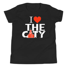 Load image into Gallery viewer, I LOVE THE C.I.T.Y. Youth Short Sleeve T-Shirt ( 3 COLORS )